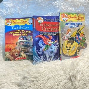 Geronimo Stilton Books 3 books